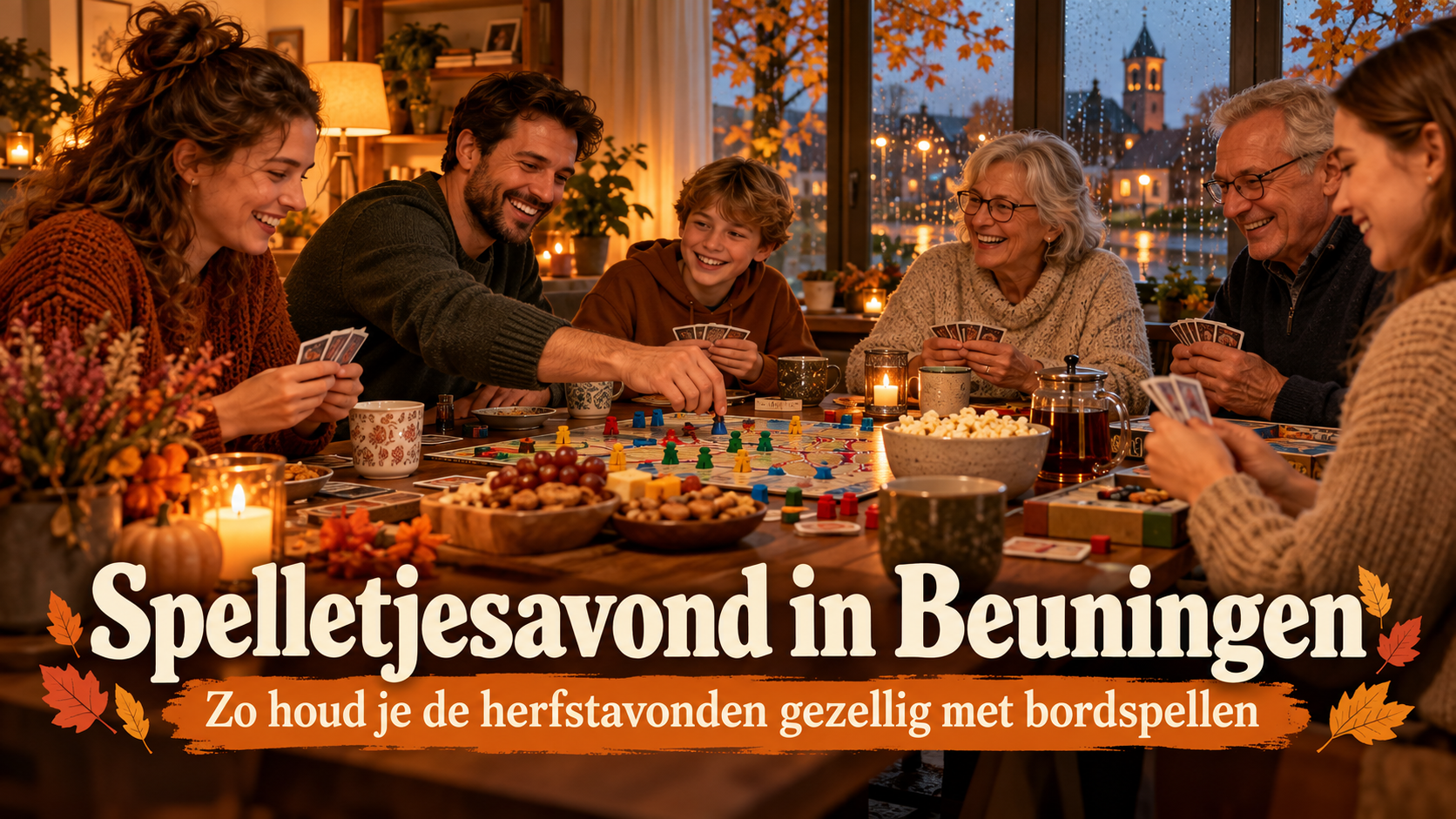 Spelletjesavond in Beuningen: zo houd je de herfstavonden gezellig met bordspellen